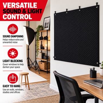 Boxer Omni-Square 48" x 48" Sound Dampening Blanket - 0