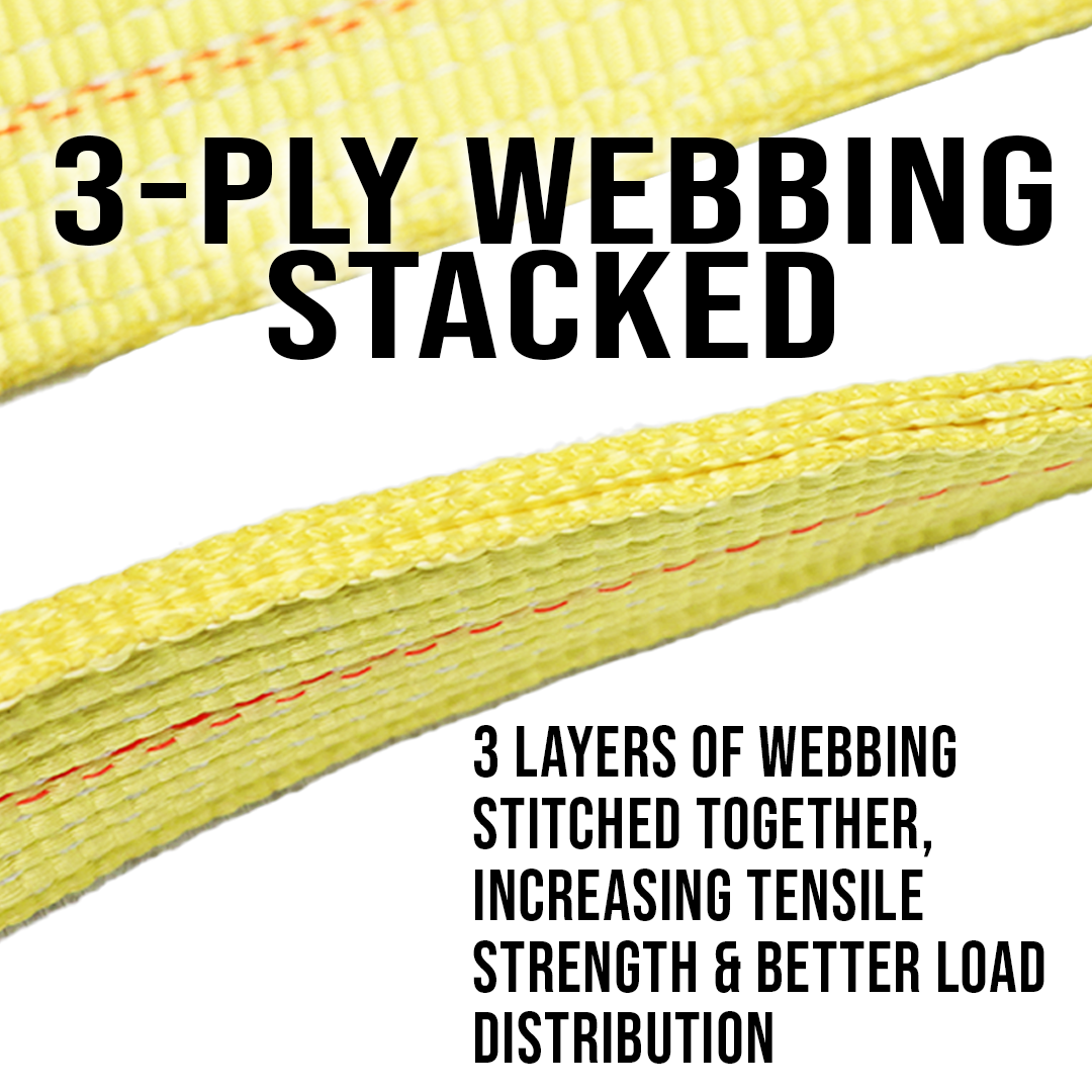 Boxer High-Strength V-Bridle Strap with Yellow Chrome Finish, 8" J Hook, and Versatile T Hook