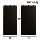 Boxer Door Sound Haven: 80" x 35" Double-Sided Insulated Blanket with Hook & Loops - Perfect for Doors and Beyond!-5