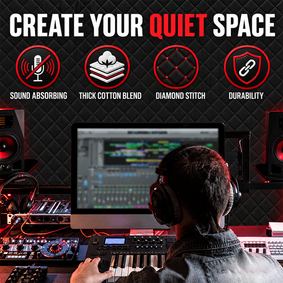 Boxer XXL Pro Studio 192" x 80" Sound Dampening Blanket