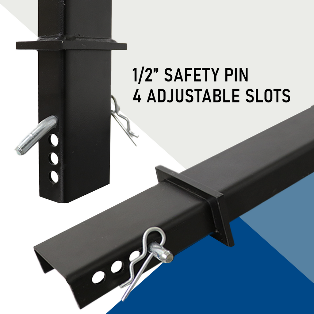 Boxer Pro-Grade 24" Adjustable C Channel Pipe Stake for Flatbed Trailers