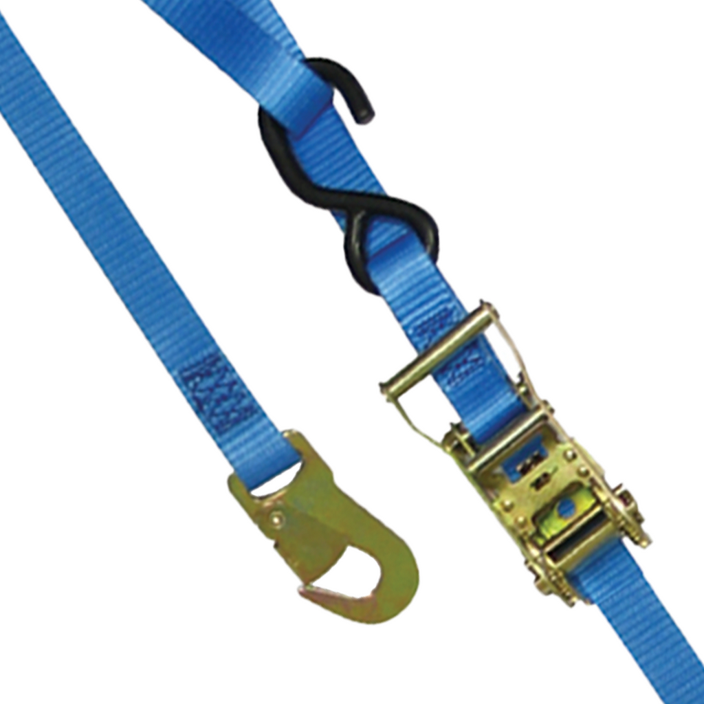 Heavy-Duty 3" Snap Flat Hook with Safety Latch - 15,000 lbs Breaking Strength