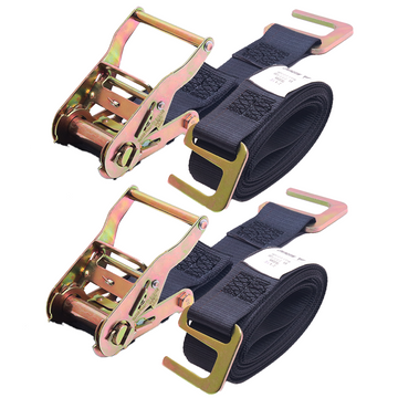 2" x 16' Ratchet Buckle Logistic Tie-Down for Wood Slat Box Trucks – 1,200lb WLL