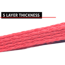 Ultimate Powersports Limit Strap: 10,000 lbs Breaking Strength, 5-Ply Webbing-6