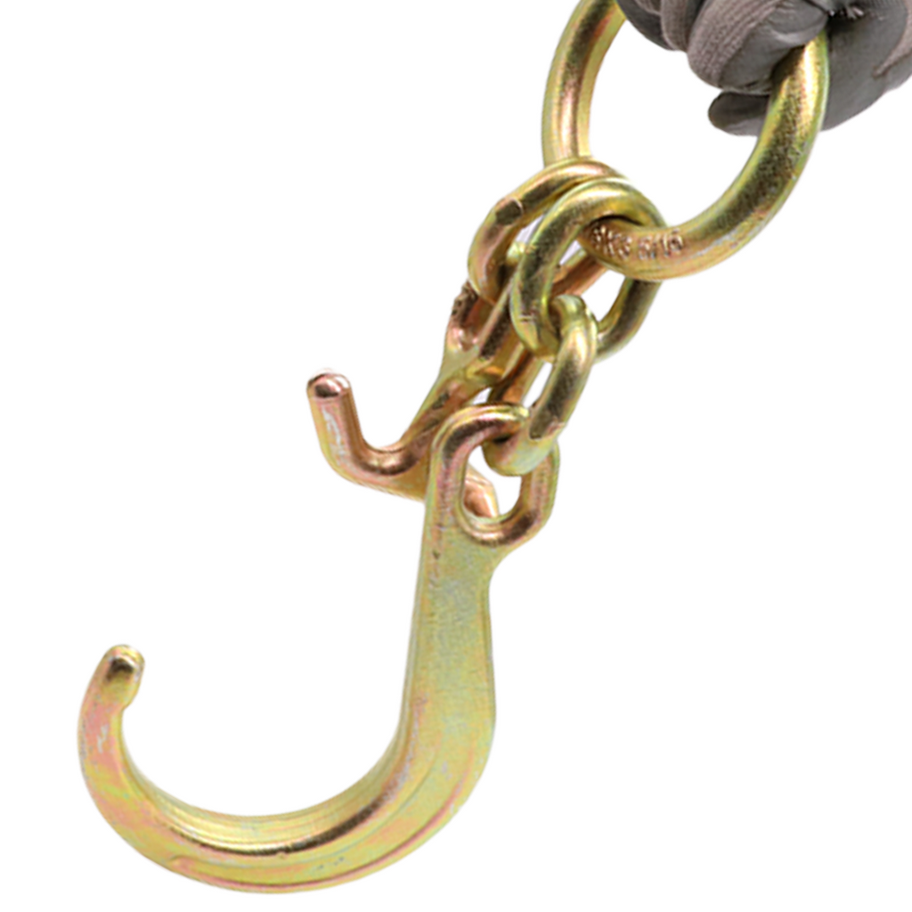 Dual Duty Tow Hook Cluster: 5400lb Capacity, J & T Hooks