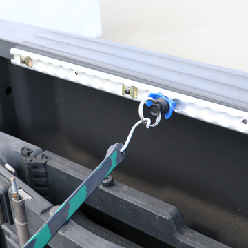 UltimateSecure 6-Inch Aluminum Tracks: Set of 4 - 1600 lbs Load Capacity - 0