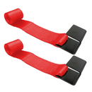 4" x 5' Roll-Off Container Straps with Extra Large Flat Hook - DOT Compliant for Container Securement - 2 Pack-7