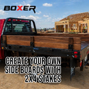 BoxerTool 2x4 Truck Stake Square Sleeve 2 Pack: Elevate Your Hauling with Premium 2x4 Wooden Stakes Enhancement-3
