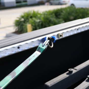 UltimateSecure 4-Feet Aluminum Tracks: Set of 2 - 1600 lbs Load Capacity - 0