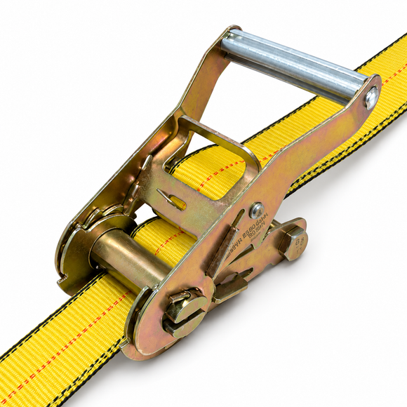 MaxSecure 1.5" Short Wide Handle Ratchet Buckle: 6,600 lbs Breaking Strength