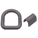 Heavy Duty 3/8" Weld-On Forged Lashing D-Ring Set with Mounting Bracket, 5,000lbs Breaking Strength-6