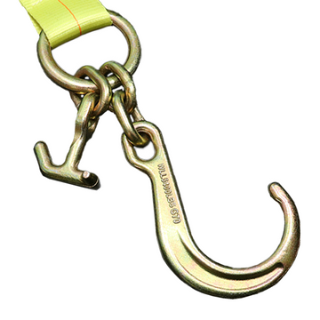 Dual Duty Tow Hook Cluster: 5400lb Capacity, J & T Hooks - 0