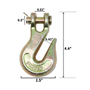 Heavy-Duty 3/8" Forged Clevis Grab Hooks - 30,000 lbs. Breaking Strength-3