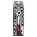 Boxer Signature Series: Precision Powerhouse 21-Piece Metric Socket Set with Multi-Functional Ratchet Handle-1