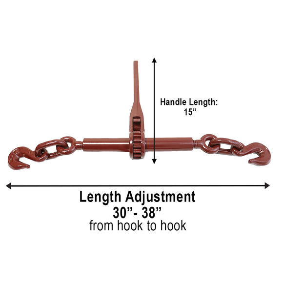 1/2" x 20' Grade 70 Transport Chain and Binder Kit