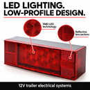 12V LED Low Profile Trailer Tail Light Kit – Driver & Passenger Side-4