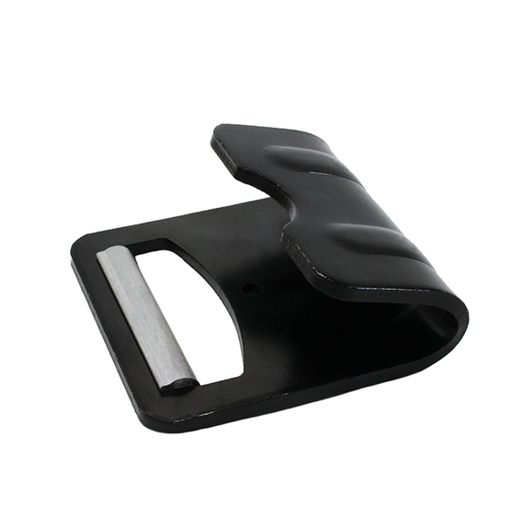 4" Flat Hook with Abrasive Protector - 16,200 lbs. Breaking Strength