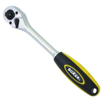 Boxer Offset Ratchet Handle with 72-Gear Overhead Ratchet and Comfort Grip