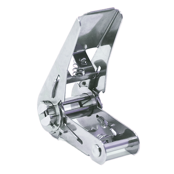 Stainless Steel 1" Thumb Ratchet Buckle - 1,760 lbs. Breaking Strength