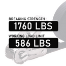 Stainless Steel 1" Thumb Ratchet Buckle - 1,760 lbs. Breaking Strength-5