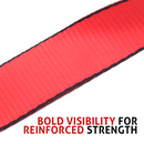 Boxer EliteGrip Pro 2" x 8' Premium Wheel Basket Tire Holder with Snap Hooks and High-Performance Rubber Sleeves-5