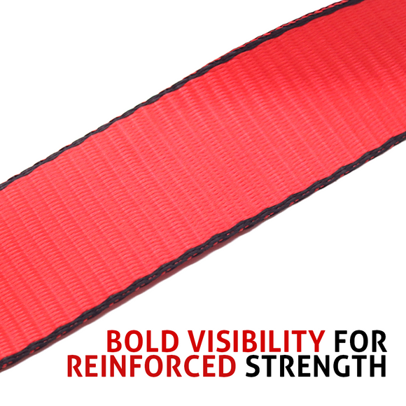 Boxer EliteGrip Pro 2" x 8' Premium Wheel Basket Tire Holder with Snap Hooks and High-Performance Rubber Sleeves