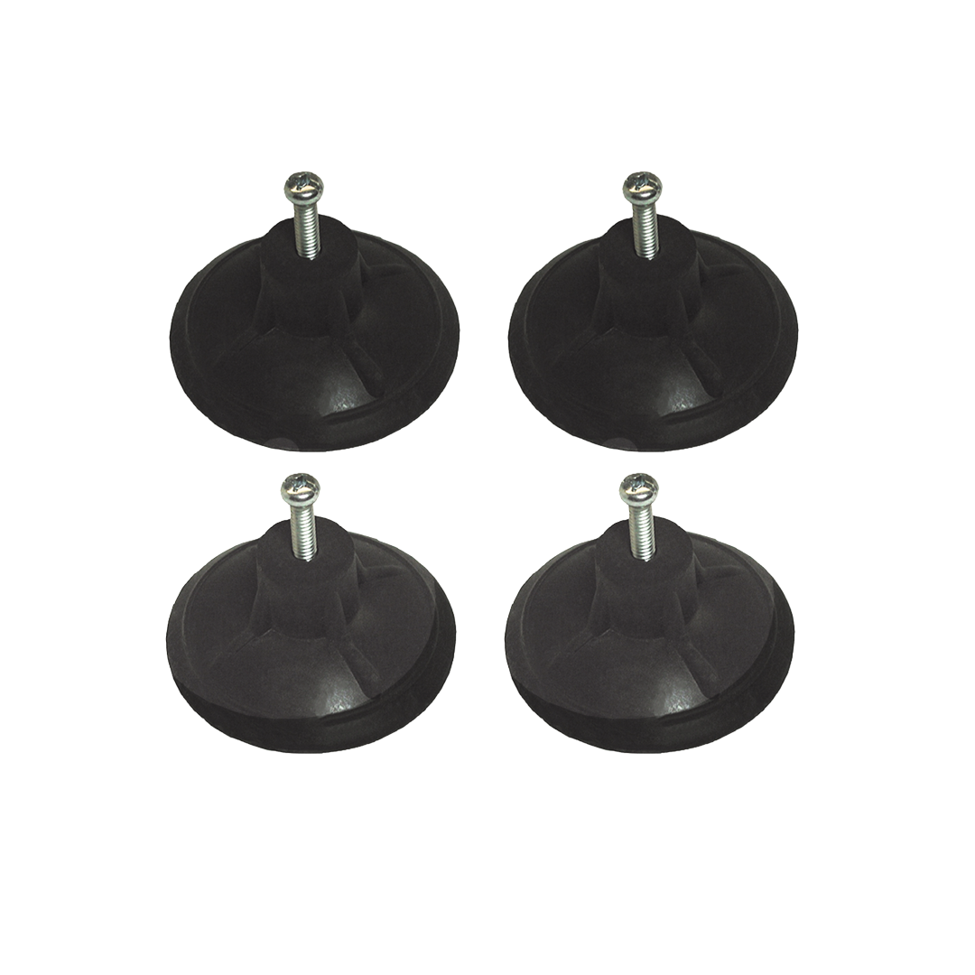 Chrome-Plated Multi-Purpose Anchor Plate - Pack of 4