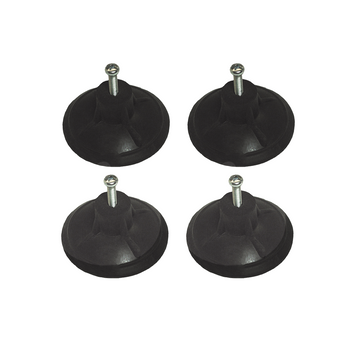Chrome-Plated Multi-Purpose Anchor Plate - Pack of 4