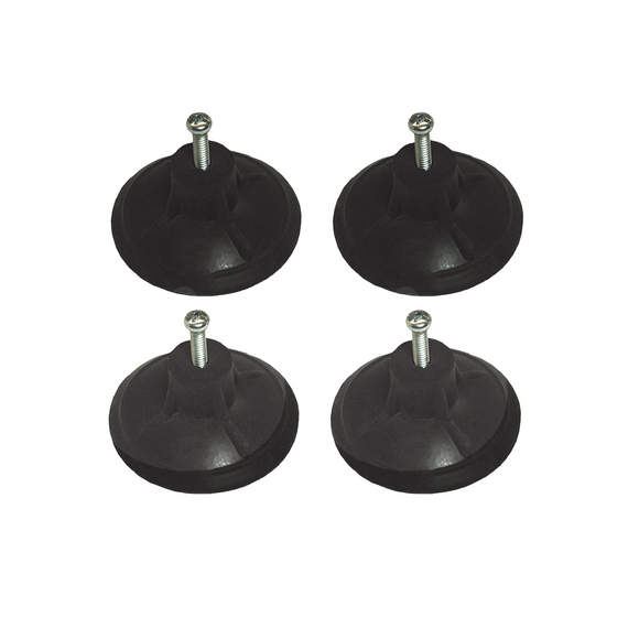 Chrome-Plated Multi-Purpose Anchor Plate - Pack of 4