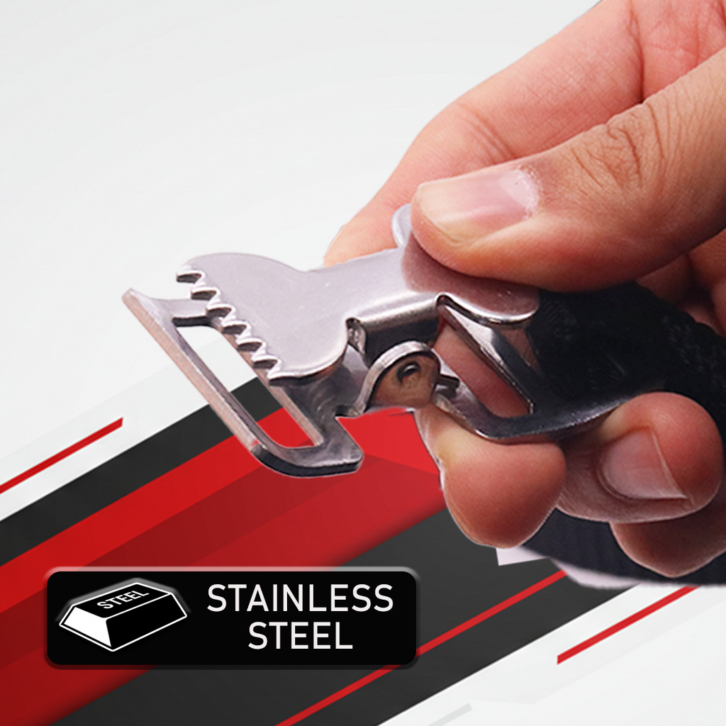 1" x 6' Endless Utility Tie-Down with a Stainless Steel Alligator Buckle