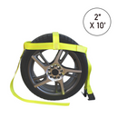 Boxer SecureHaul 2" x 10' Wheel Basket Tire Holder: 5,000 lbs. Breaking Strength-1