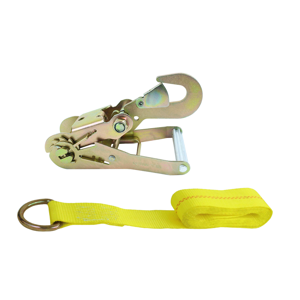 Boxer LassoGuard 2" x 10' Side Tire Holder with Snap Hook Ratchet Extension