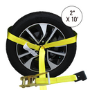 Boxer LassoGuard 2" x 10' Car Tie-Down Kit with Flat Hook Extension-1