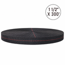 Boxer PolyPro 1.5" x 5,500lb Black Polyester Webbing Roll-1