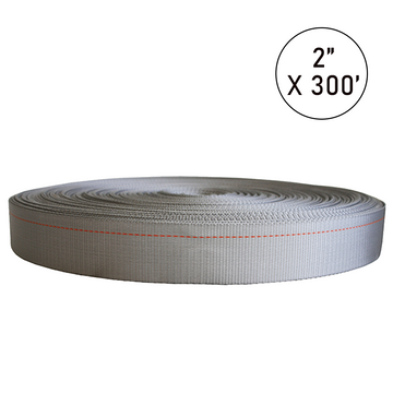 Boxer PolyPro 2" x 7,000lb Break Strength Polyester Webbing Roll (300ft) - 0