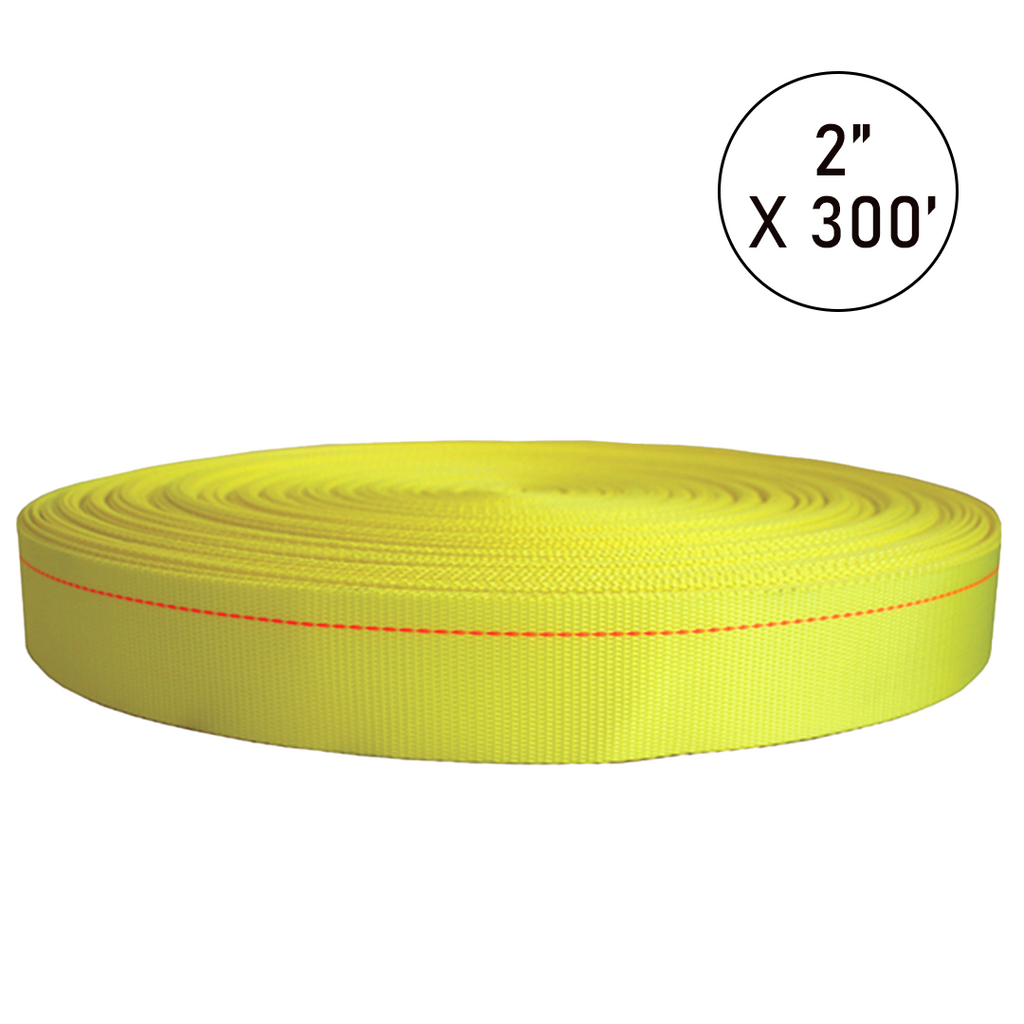 Boxer PolyPro 2" x 7,000lb Break Strength Polyester Webbing Roll (300ft)
