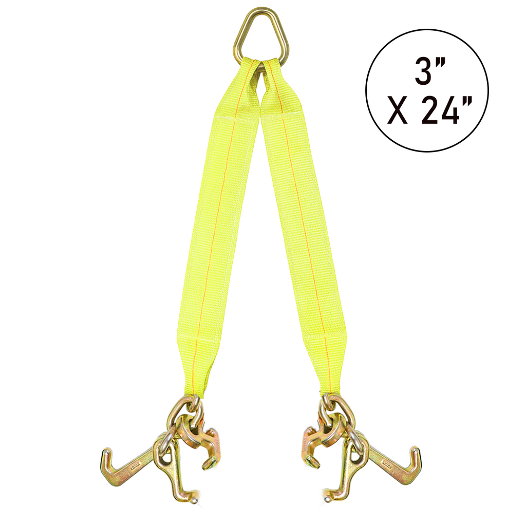 Boxer Precision V-Flex Heavy-Duty 3" x 24' with Forged Cluster RTJ Hooks