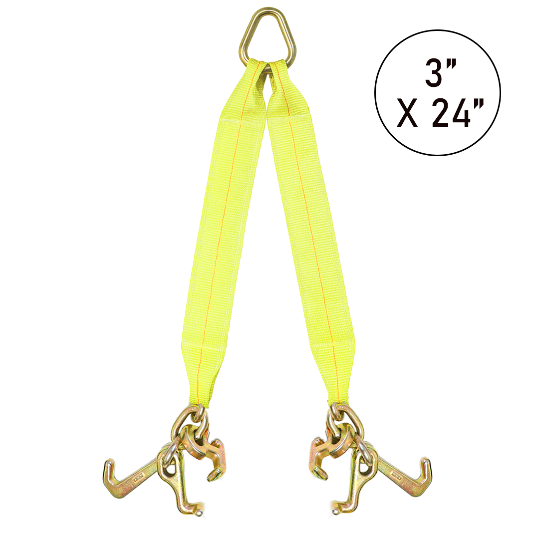 Boxer Precision V-Flex Heavy-Duty 3" x 24' with Forged Cluster RTJ Hooks