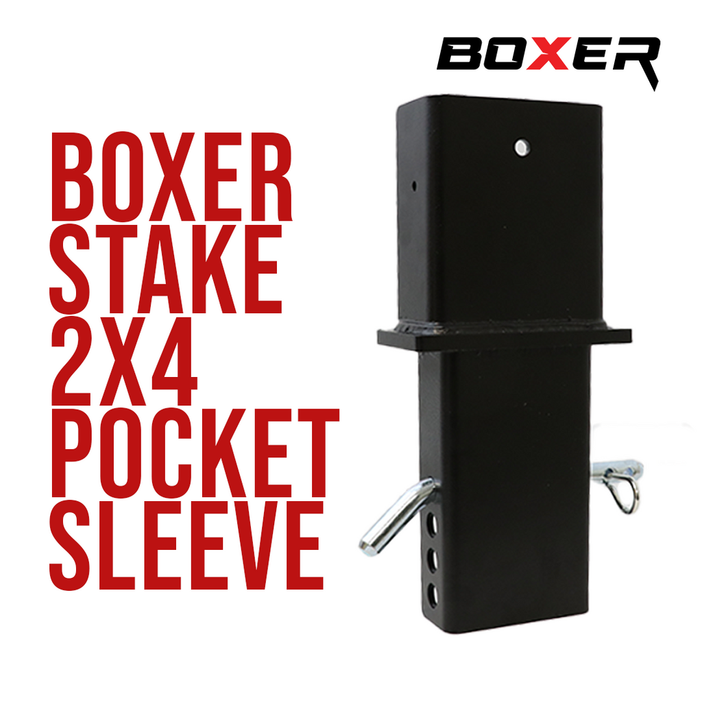 BoxerTool 2x4 Truck Stake Square Sleeve: Elevate Your Hauling with Premium 2x4 Wooden Stakes Enhancement