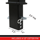 BoxerTool 2x4 Truck Stake Square Sleeve 2 Pack: Elevate Your Hauling with Premium 2x4 Wooden Stakes Enhancement-6