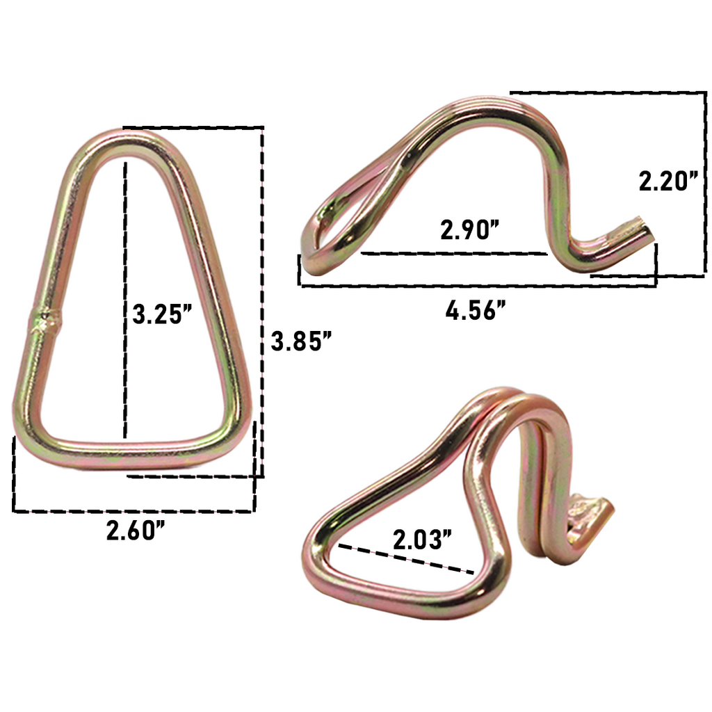 Heavy-Duty 24" Container Truck Door Safety Strap - 5000lb Capacity