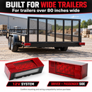 12V LED Low Profile Trailer Tail Light Kit – Driver & Passenger Side-2