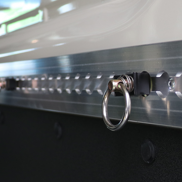 Single Stud Anchor Track Fitting: Set of 4 - 1,500 lbs Load Capacity - 0