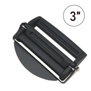 3" Aluminum Spring Loaded Slide Adjuster - 5000lbs, Black Finish-1