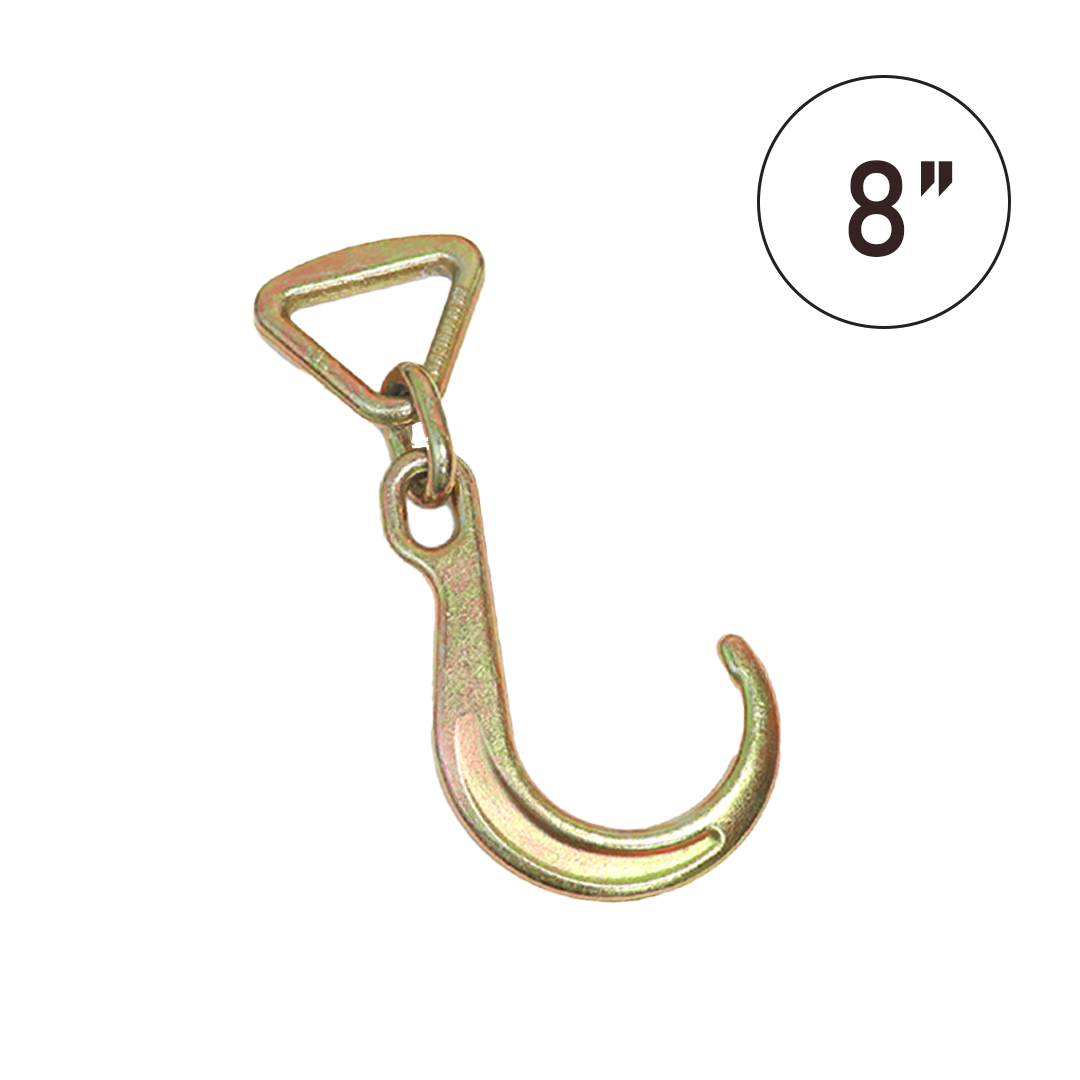 Premium Grade 70 Tow Hooks with Delta Ring (8" or 15")