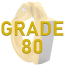 Heavy-Duty 2-Ton Weld-On Forged Anchor Hooks with Safety Latch - G80 Construction-4