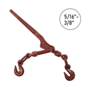 Heavy Duty PrecisionPro 5/16"-3/8" Lever Load Binder, 6,333-lb Working Load Limit-1