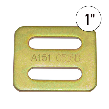 1" Slide Bar Webbing Adjuster - 3300lb Break Strength - 0