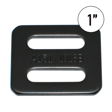 1" Slide Bar Webbing Adjuster - 3300lb Break Strength