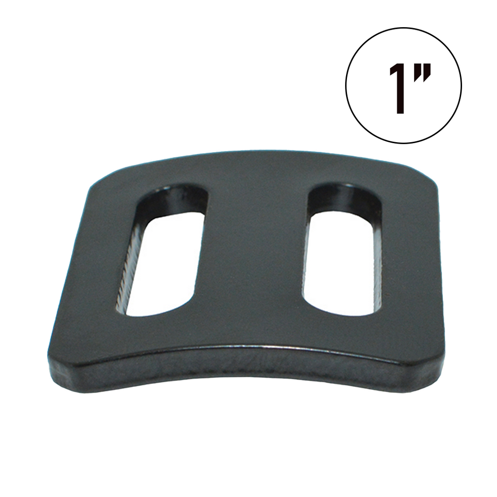 1" Bent Slide Bar Tie Down Adjuster - 3300lb Break Strength - Easy Grip, Low Profile